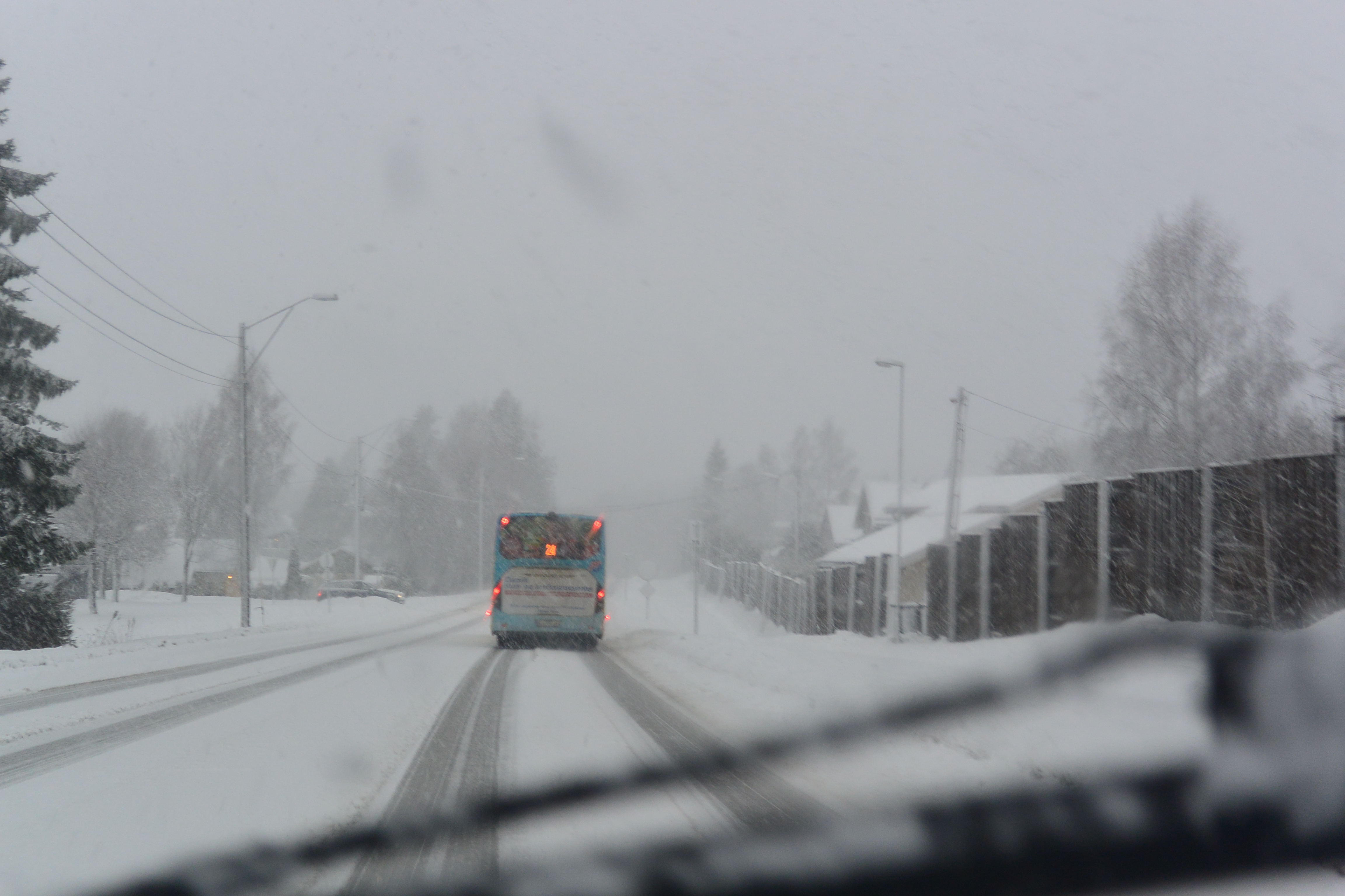 Snøen kommer før du aner Foto Jan Arne Dammen