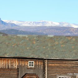 Kommer du sørfra på dagtid til Beatlesfestival og Beitostølen blir du møtt med dette skuet. Bitihorn ved Beitostølen i Øystre Slidre i Valdres 14. oktober 2016. Foto Roy Myrland