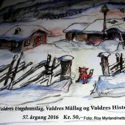 Jul i Valdres 2016 er gitt ut av Valdres Ungdomslag og Valdres Mållag