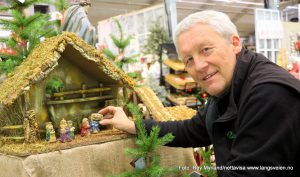 Geir MEllingen julekrybbe Spennede juleutstillinger og et enormt utvalg på Gjennestad Hagesenter