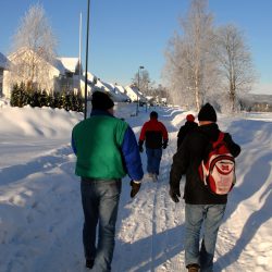 Etter kostholdsråd og trening på Frisklivssentralen kjente Nils-Fredrik at han ble i bedre fysisk form Foto Jan Arne Dammen