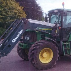 Etterlysning av en John Deere. -Sjålet i Tønsberg og 25 000.- i dusør