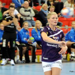 Veronica Kristiansen er nominert som en av håndballjentene i kategoriene «Årets lag» og «Årets navn» til Idrettsgallaen. Foto Jan Arne Dammen