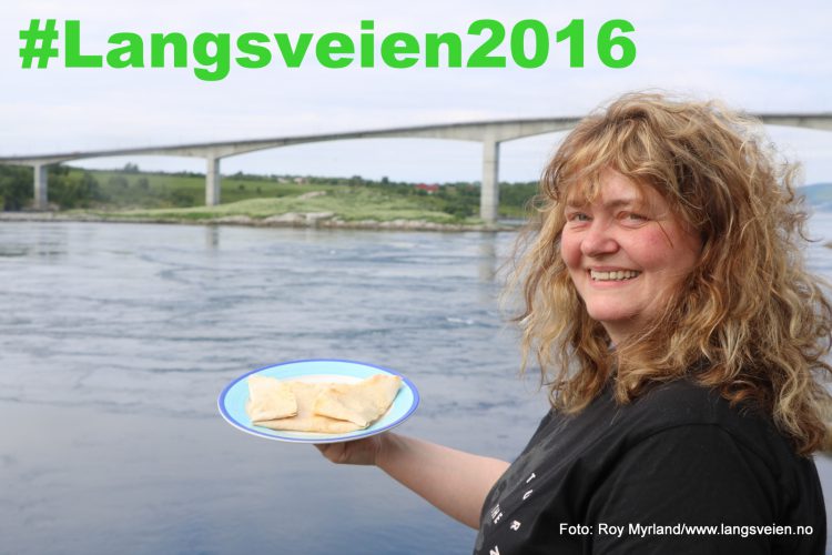 Aina Pedersen, Møsbrømlefse , Saltstraumen, Nordland, Bodø, #Langsveien2016, foto roy myrland