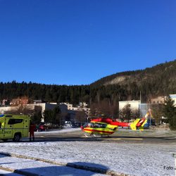 Ved planlegging av nytt sykehus i Drammen ser vi at gjenbruk av kompetanse og erfaringer fra Østfoldsykehuset, reduserer prosjektkostnadene i 100 millioners klassen, sa Bent Høie. Foto Jan Arne Dammen