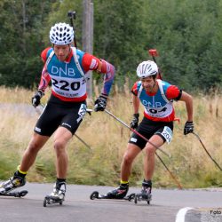 Vi håper på en ny duell mellom Buskerudløperne Vetle Sjåstad Christiansen og Ole Einar Bjørndalen. Foto Jan Arne Dammen