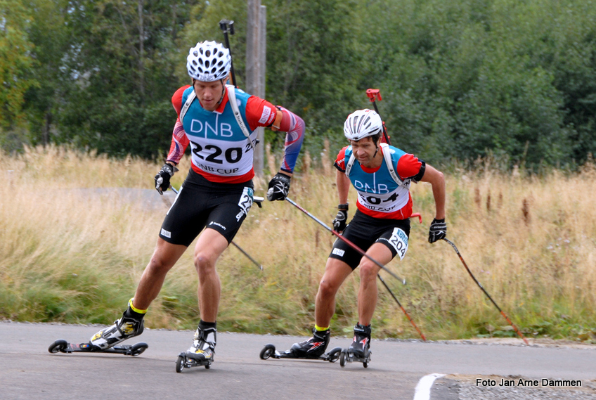 Vi håper på en ny duell mellom Buskerudløperne Vetle Sjåstad Christiansen og Ole Einar Bjørndalen. Foto Jan Arne Dammen