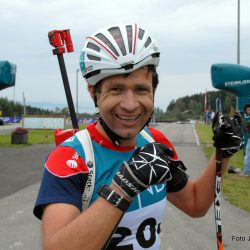 Vi håper Ole Einar Bjørndalen og de andre stjernene sikter seg inn mot Drammen i juni Foto Jan Arne Dammen Bilde fra NM rulleskiskyting 2014