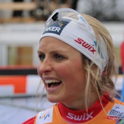 Therese Johaug slik vi vil se henne. Foto Jan Arne Dammen