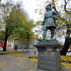 Æ vil ha Aass øl, Reitan, også når æ e på besøk i Trondhjæm! Foto Jan Arne Dammen