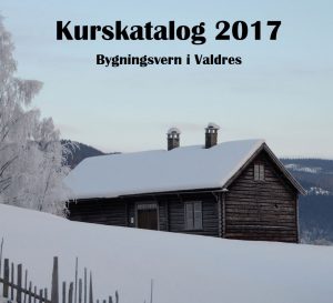 Bygningsvern i Valdres Kurskatalog Odd Arne Rudi – Kursrekke og synfaringar, museumssatsing med store ringverknadar Årets kurskatalog finn du her. Bygningsvernarbeidet har vore satsingsområde ved Valdresmusea sidan 2009.Formålet er å bidra til auka bevisstgjering og bevaring av bygningsarven i Valdres.