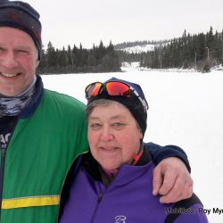 Vinterbilder karin olaug og jøger skattebo skrautvål ski skiløpere Valdres