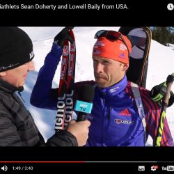 Lowell Bailey and Roy Myrland Biathlon Sjusjøen Hochfilzen World champion US Biathlon team