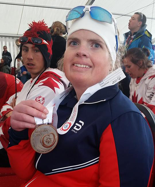 May Grønvold kan være stolt over medaljene i Special Olympics World Winter Games 2017 i Østerrike