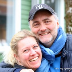 Janne Friberg Stadheim og Hans MArtin Stadheim Stavern LArvik ildsjeler foto roy myrland/www.langsveien.no