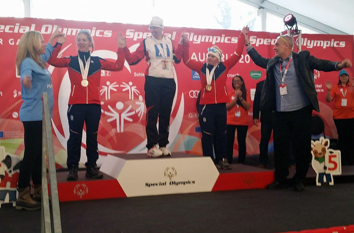 May jubler for bronsemedaljen i Special Olympics World Winter Games 2017 
