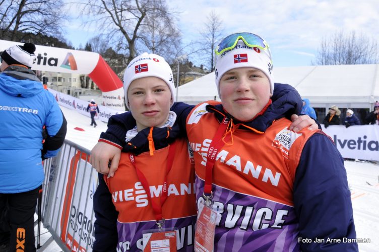 Vetle Nordbom og Alex Hovland Sunde Foto Jan Arne Dammen