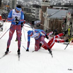 Kamp om plassene til siste meter i World Cup Drammen. Foto Jan Arne Dammen