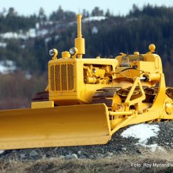 Bulldoser Hell Bulldozer in Hell maskin foto Roy Myrland Langsveien.no