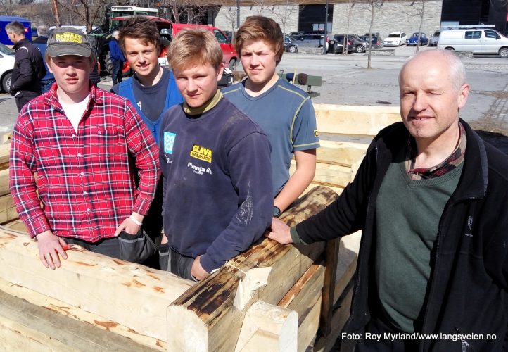 Laftekurs valdres fagernes foto roy myrland