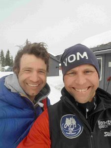 Snørock NAtrudstilen Sjusjøen Ole Einar Bjørndalen Svein Ivar Moen hundekjøring Biathlon Vom g hundemat team Vom