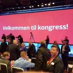 Fra LO's 34. ordinære kongress