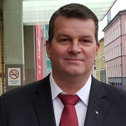 Hans-Christian Gabrielsen fra Slemmestad, nyvalgt LO leder.