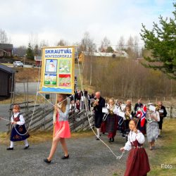 17. mai 2017 i Skrautvål, Foto:Rigmor Tveit Orderdalen