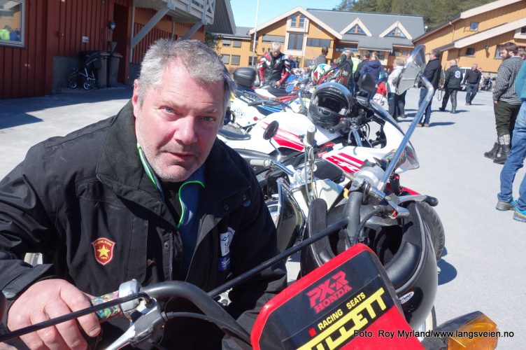 Bilder og video fra "Volbufjorden rundt" med Skrævrokken mopedlaug  1. mai