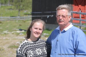 Aase Johansen og knut Fauske lenningen hesteslipp Foto roy myrland