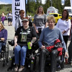 Fra DHR Vänersborg i Sverige Fra v. Karin, Ing-Mari, Henrik. Bak fra v. Anne-Marie, Britt Marie, Petra og Tommy Foto Jan Arne Dammen