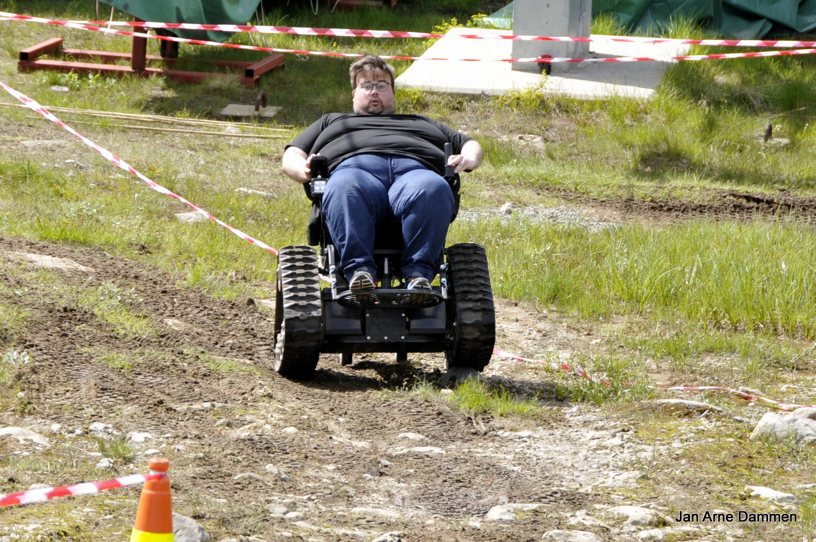 Jørgen Foss en tøffing i rallyløypa.