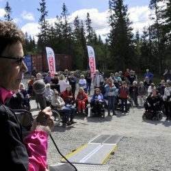 En liten appell fra Marie Hav Lundkvist i Håptiminsten Foto Jan Arne Dammen
