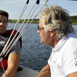 Axel Willums Korp sammen med primus motor for seilingen Steff Herbern Foto Jan Arne Dammen