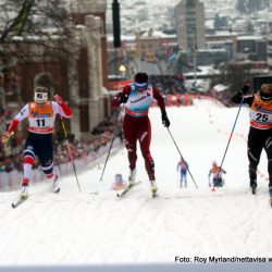 MAri Eide skprinten i Drammen 2018 . Foto roy myrland