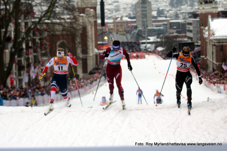 MAri Eide skprinten i Drammen 2018 . Foto roy myrland