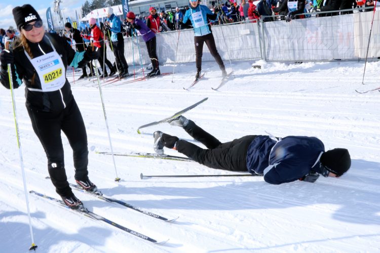 StafettBirken faceplant skirenn foto roy myrland