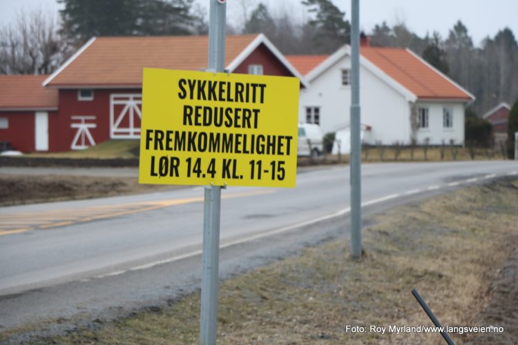 Sykkelritt ronde van berg foto roy myrland