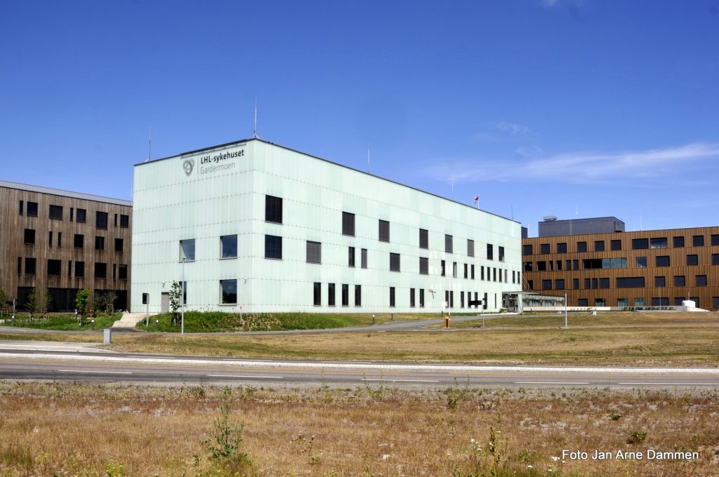 LHL sykehuset Gardermoen, foto Jan Arne Dammen