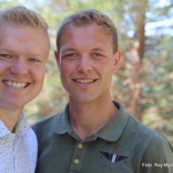 Sondre Aastveit og Tor Myrvold Hegge i Gamasamas. Foto roy myrland