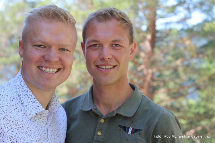 Sondre Aastveit og Tor Myrvold Hegge i Gamasamas. Foto roy myrland