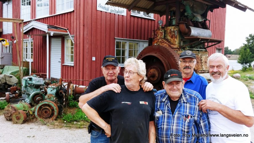 LEIF PEDERSEN, REIDAR JØRGENSEN, EGIL JØRGENSEN, OLAV KRISTIANSEN OG SVEIN ERIKSEN fredriksta fartøyvernsenter kyskultur foto roy myrland fingernemme