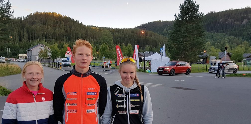 tour de Synnfjell, Vilde Marie Thon Christen, Christian Thon Christensen, Maria Brenna, Skrautvål IL, Etnedal, Langrenn, Skiskyting, Foto Lars Christensen