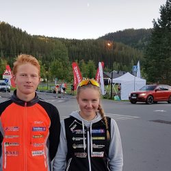 tour de Synnfjell, Vilde Marie Thon Christen, Christian Thon Christensen, Maria Brenna, Skrautvål IL, Etnedal, Langrenn, Skiskyting, Foto Lars Christensen