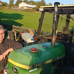 Oddbjørn Sælid, Sælshagane Gråtassforening, Valdres, John Deere, MAssey Feruguson, Ford Tractor, Traktor Foto :Roy Myrland