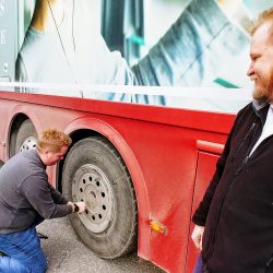 Riksteateret Are Leandersen Kai morten Granli Fagernes verkstedsenter Foto Roy Myrland