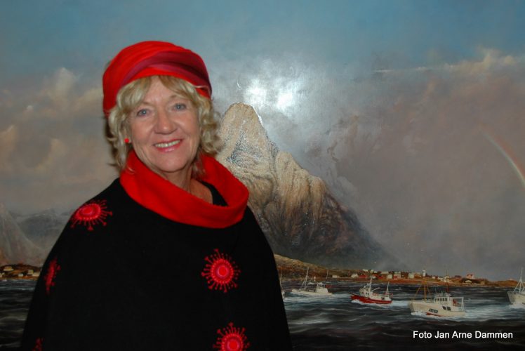 Karin Endsjø under tildelingen av Erling Stordahls ærespris i 2009. Foto Jan Arne Dammen