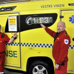 Prate – Smile – Løfte - Hjerneslagkampanje på ambulanser