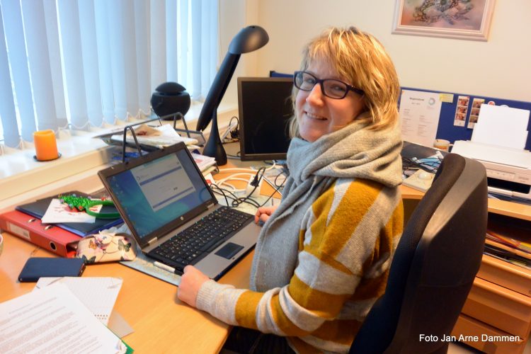 Birgitte Holmsen fra Larvik leder prosjektet NHF UngVoksen Foto Jan Arne Dammen