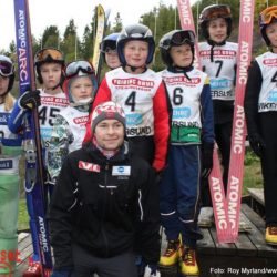 ingebjørg Saglien Bråten Etnedal skilag norges landslag hopp skihpp hoppbakke foto roy myrland